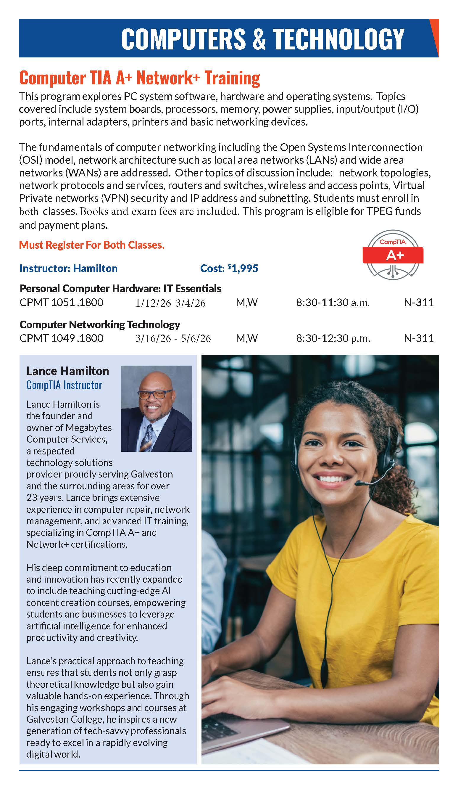 CompTIA A+ Network+ Training CompTIA Network Training