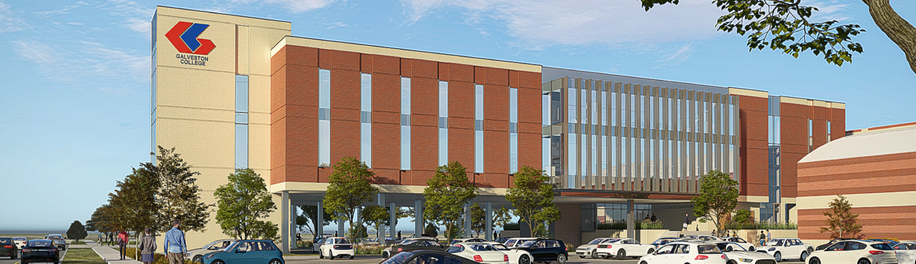 Health Science Construction Rendering