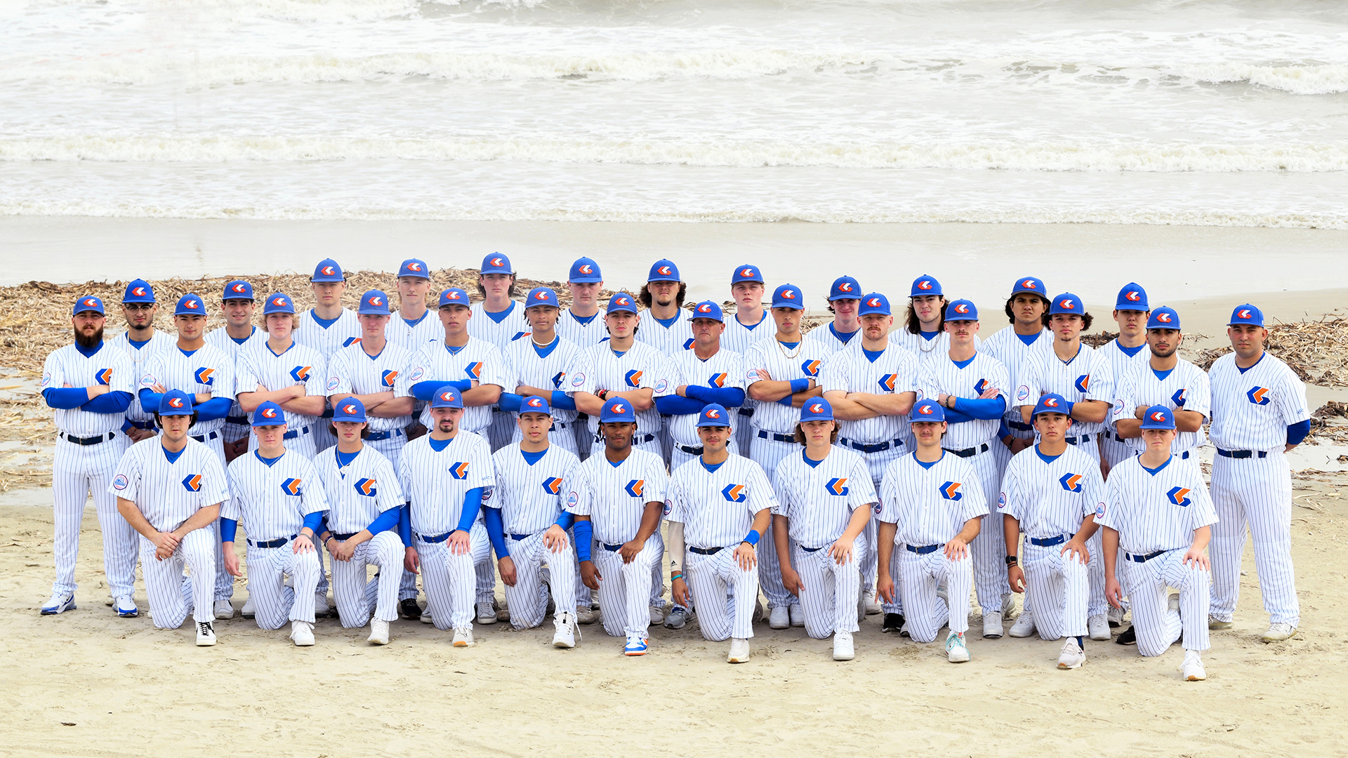 The 2022-2023 Galveston College Whitecaps baseball team opens the season on the road on Jan. 27 against Baton Rouge Community College.