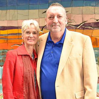 Joe Huff and Linda Kelley
